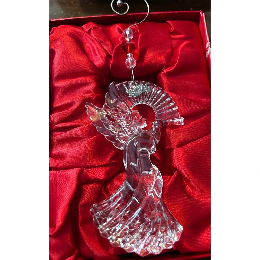 Waterford Crystal Angel‎ Ornament 2017 for Christmas Tree, Box & enhancer, Gift
